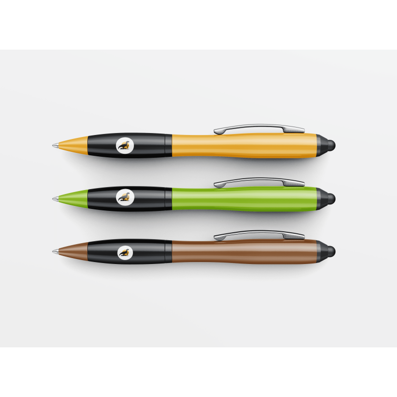 Lot de 3 stylos bleus